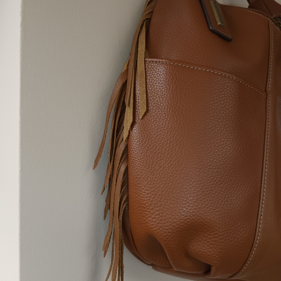 Tignanello Tribeca Fringe Hobo Shoulder Bag - Picture 3 of 8